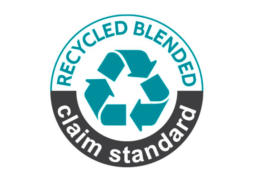 Recycled Blended claim standard logo